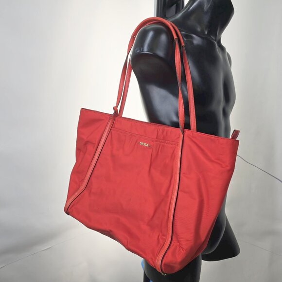 TUMI nylon / leather carry-on TOTE bag - Picture 1 of 15